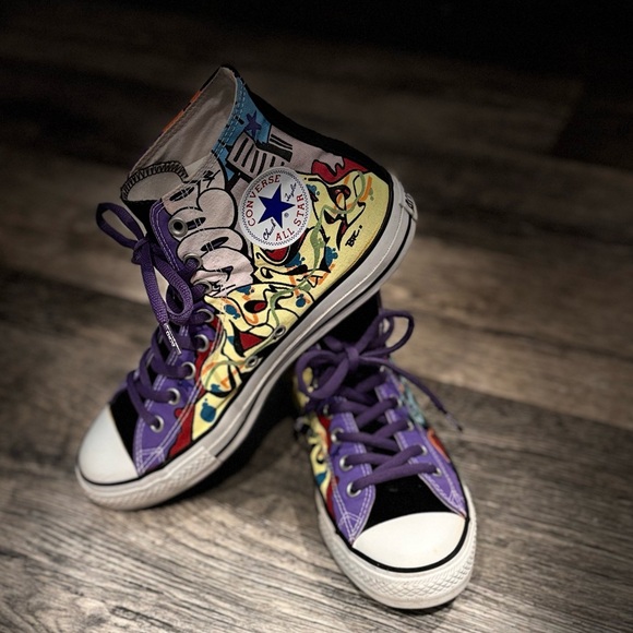 Converse All Star Chuck Taylor Cope 2 Graffiti Men's Size 10 Women Size 12 Rare! - Picture 13 of 13